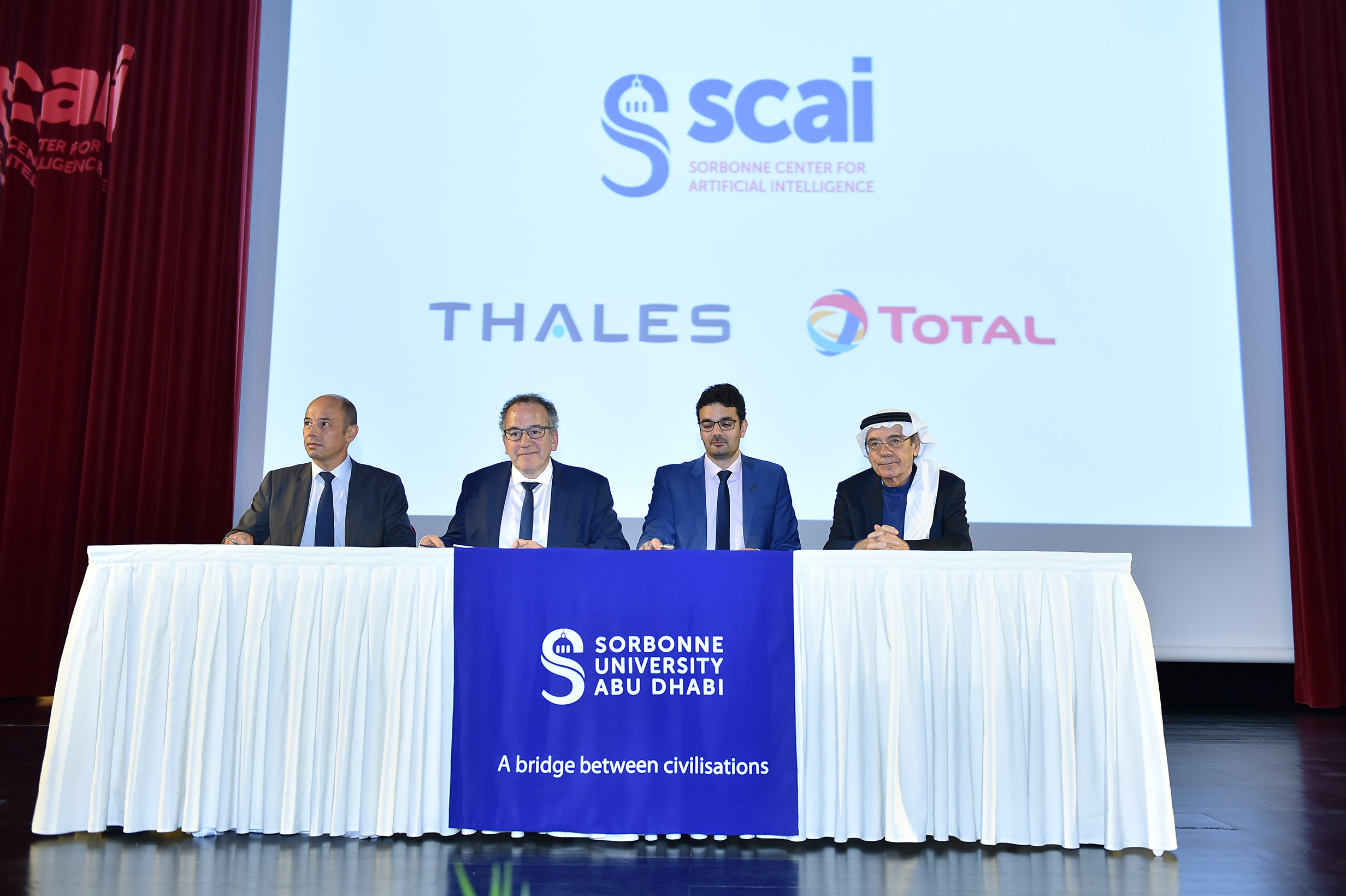 Sorbonne Centre for Artificial Intelligence signs collaboration agreement with TOTAL
