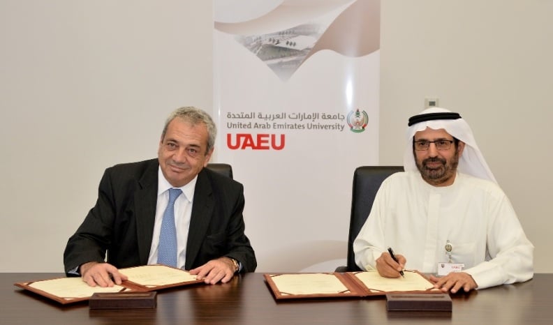 Total EP UAE MOU signing with UAE University