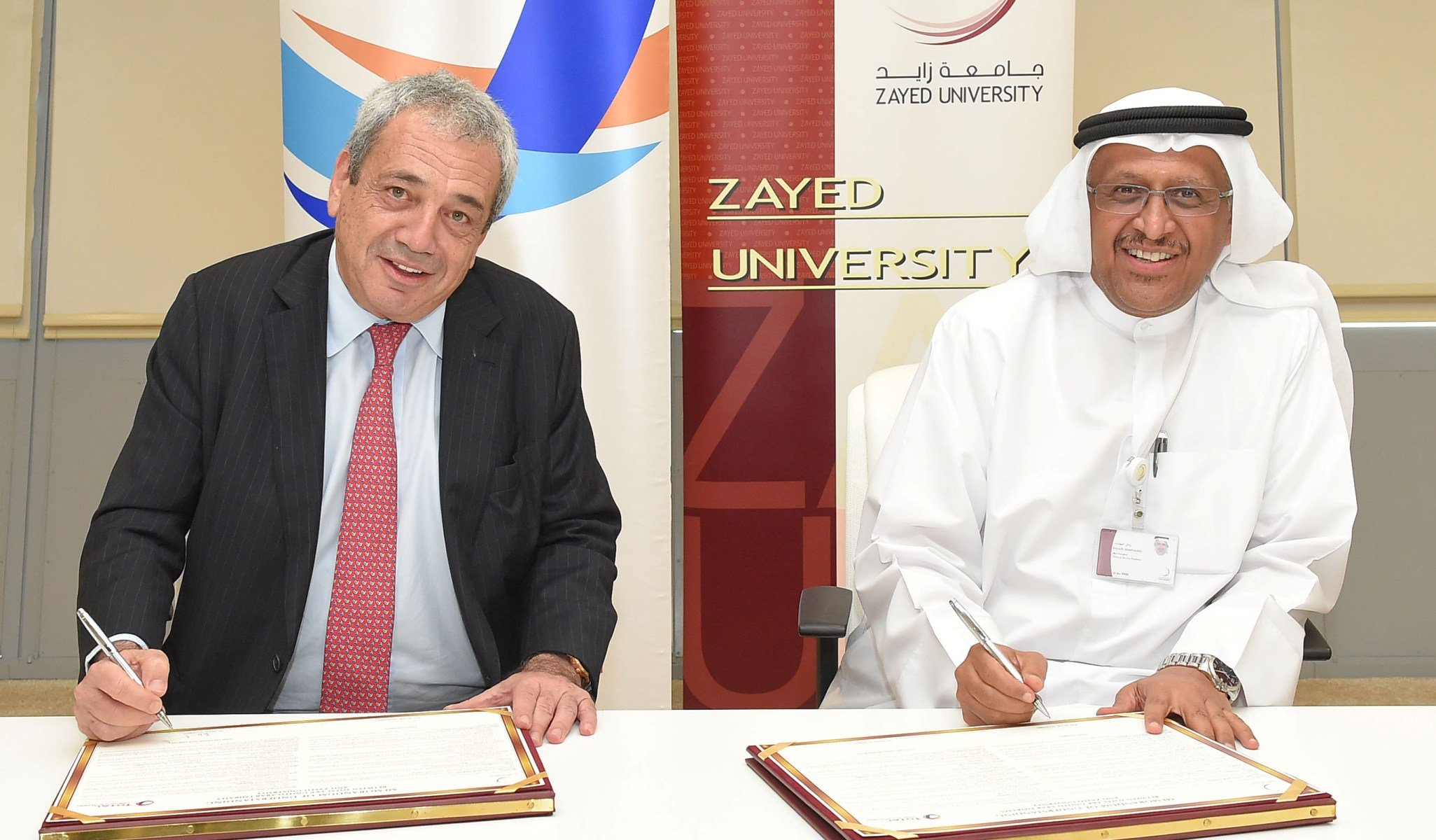 Zayed University Signing Ceremony 1